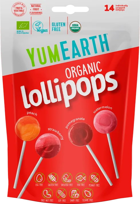 YumEarth Lollipops