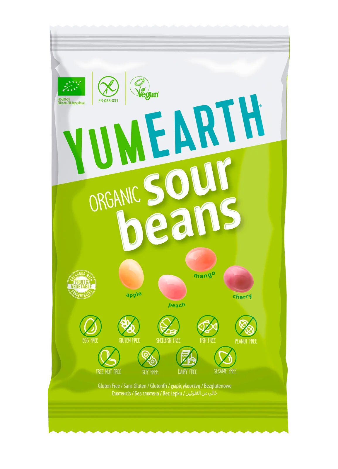 YumEarth Sour Beans