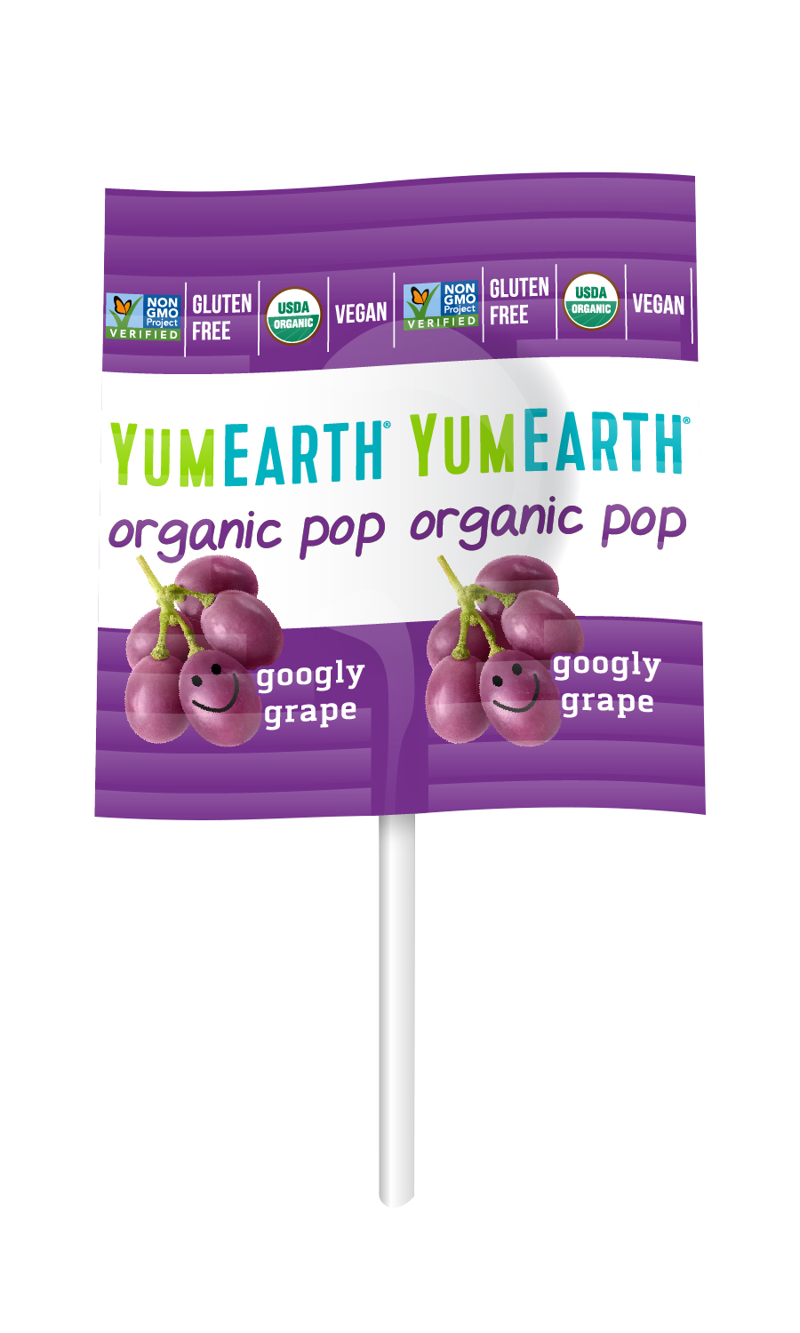 Googly Grape individual wrapper