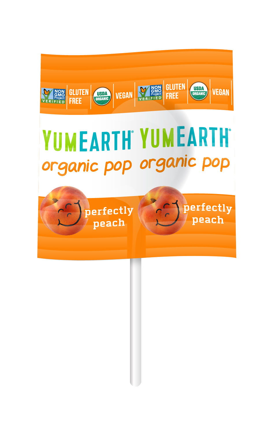 Perfectly Peach individual wrapper